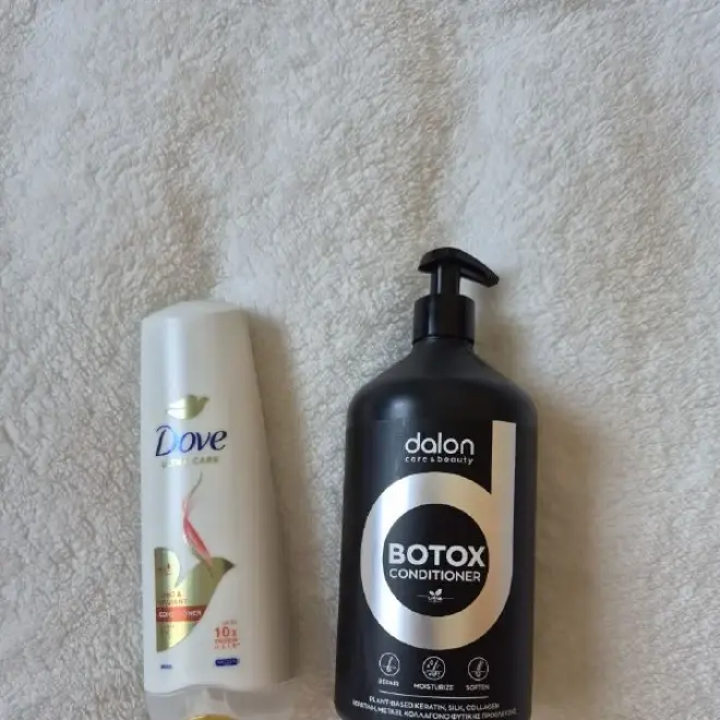 Кондиционеры для волос Dove и Dalon