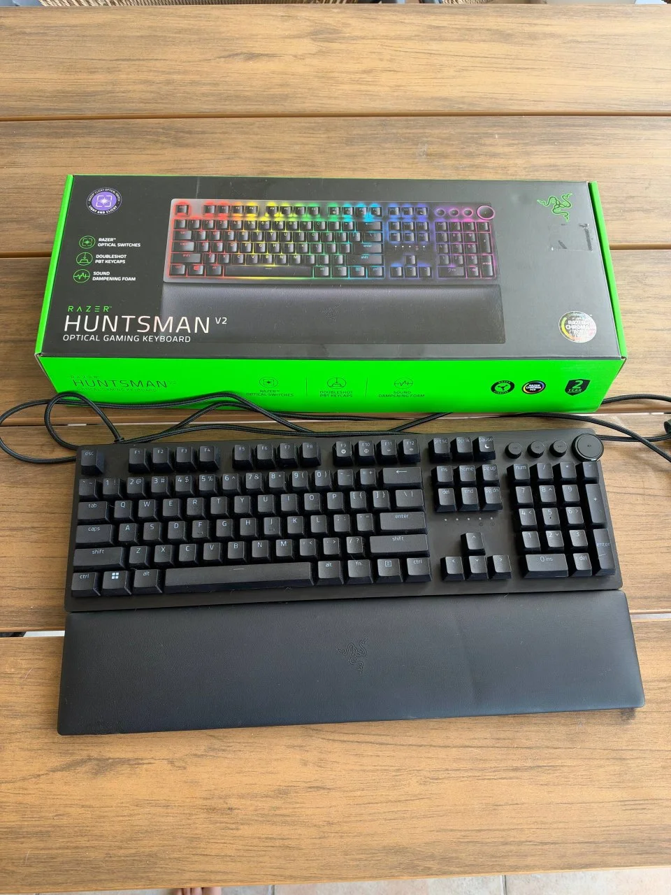 Проводная клавиатура RAZER Huntsman V2
