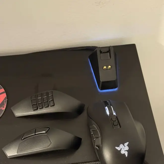Мышь Razer Naga Pro и док-станция Razer Mouse Dock Chroma RGB