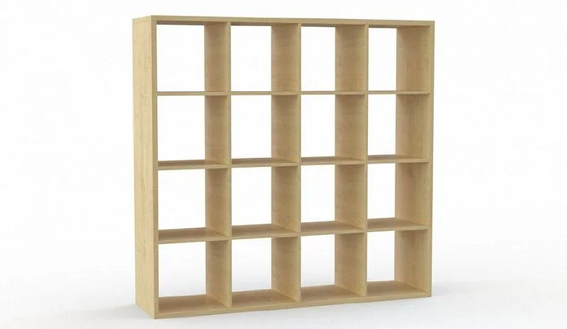 Стеллаж IKEA с 16 отсеками