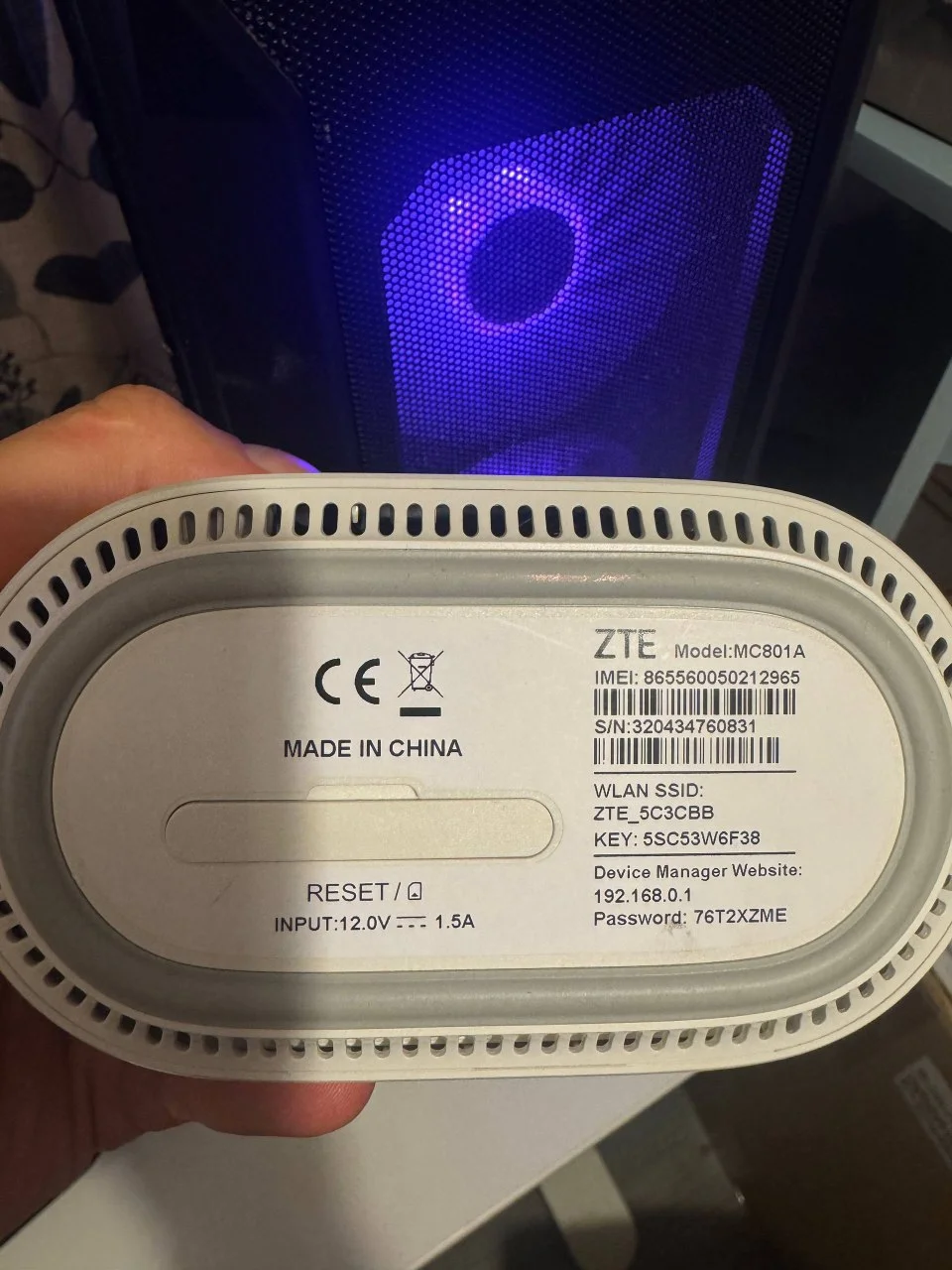 ZTE 5G интернет роутер