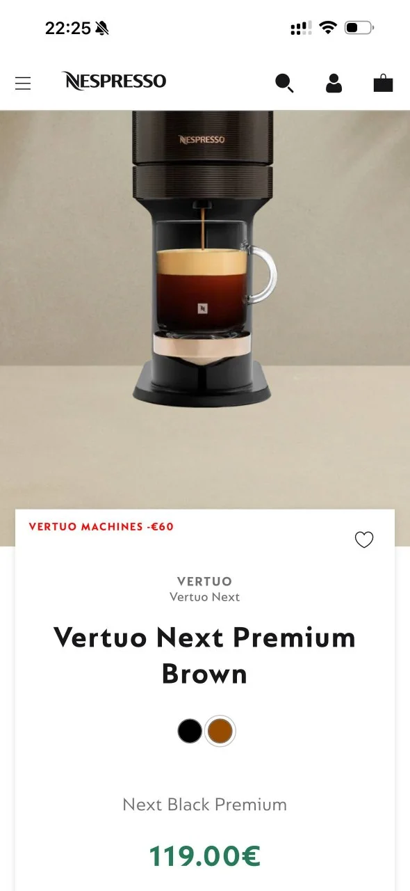 Кофемашина Nespresso