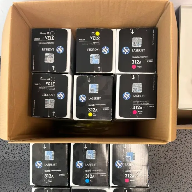 Brand New Original HP 312A LaserJet Toner Cartridges