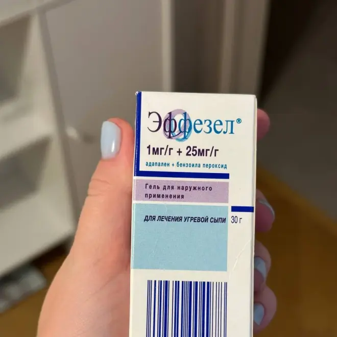 Гель для лечения угревой сыпи Effezel