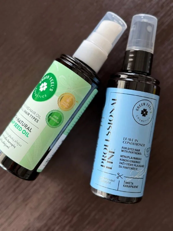 Новые Масло и кондиционер для волос Green Feels Cosmetics и Professional Line