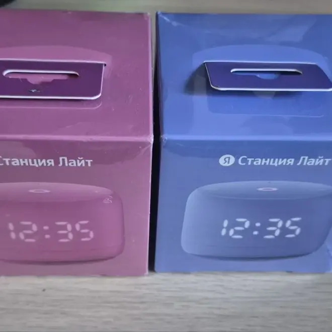 Yandex Станция Лайт 2 с часами